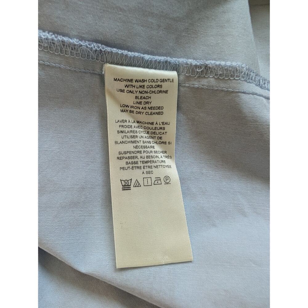NWT Anthropologie Slim Scalloped Front-Slit Corset Dress Sz Plus 24W Blue #NB463 - Picture 11 of 12